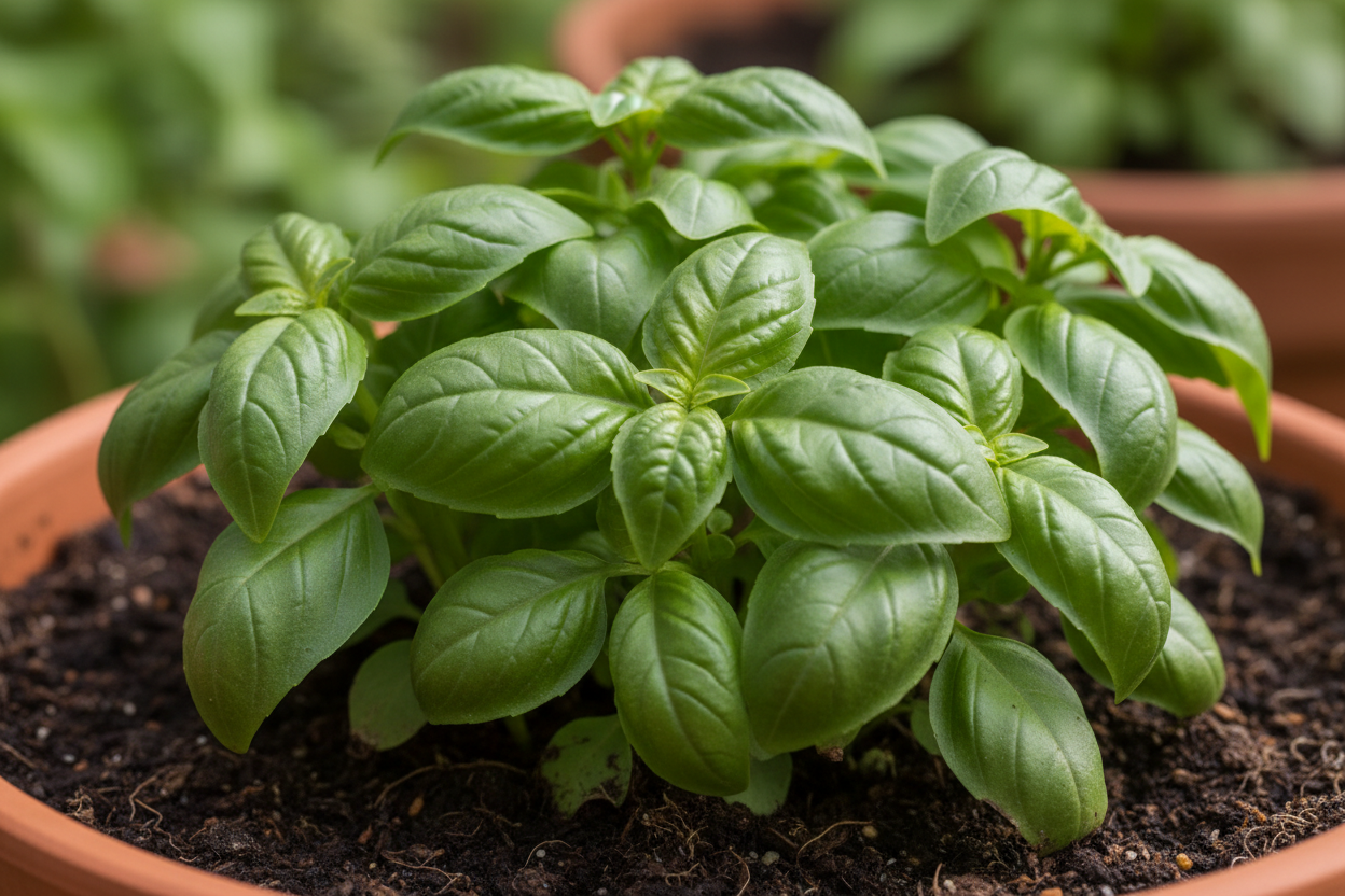 Basilico: protocollo corretto per evitare marciumi e stress